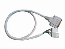 VGA cable, DB15 pin connector cable,E-02-003