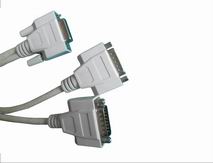 VGA cable, DB15 cable,LCD monitor, cable, video display system cable,E-02-005