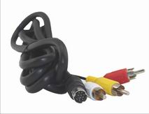 CCTV cable,Mini din cable, RCA cable, Mini din to RCA cable , camera cable, E-06-006