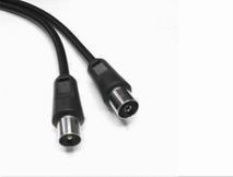 RF cable, TV connector cable, tv cable, coaxial cable, tv antenna, E-07-009