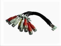Audio cable,  auto audio cable, rca cable, E-08-004