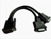 VGA cable, DVI cable, DVI to VGA cable，LCD cable, AVR cable, E-02-016